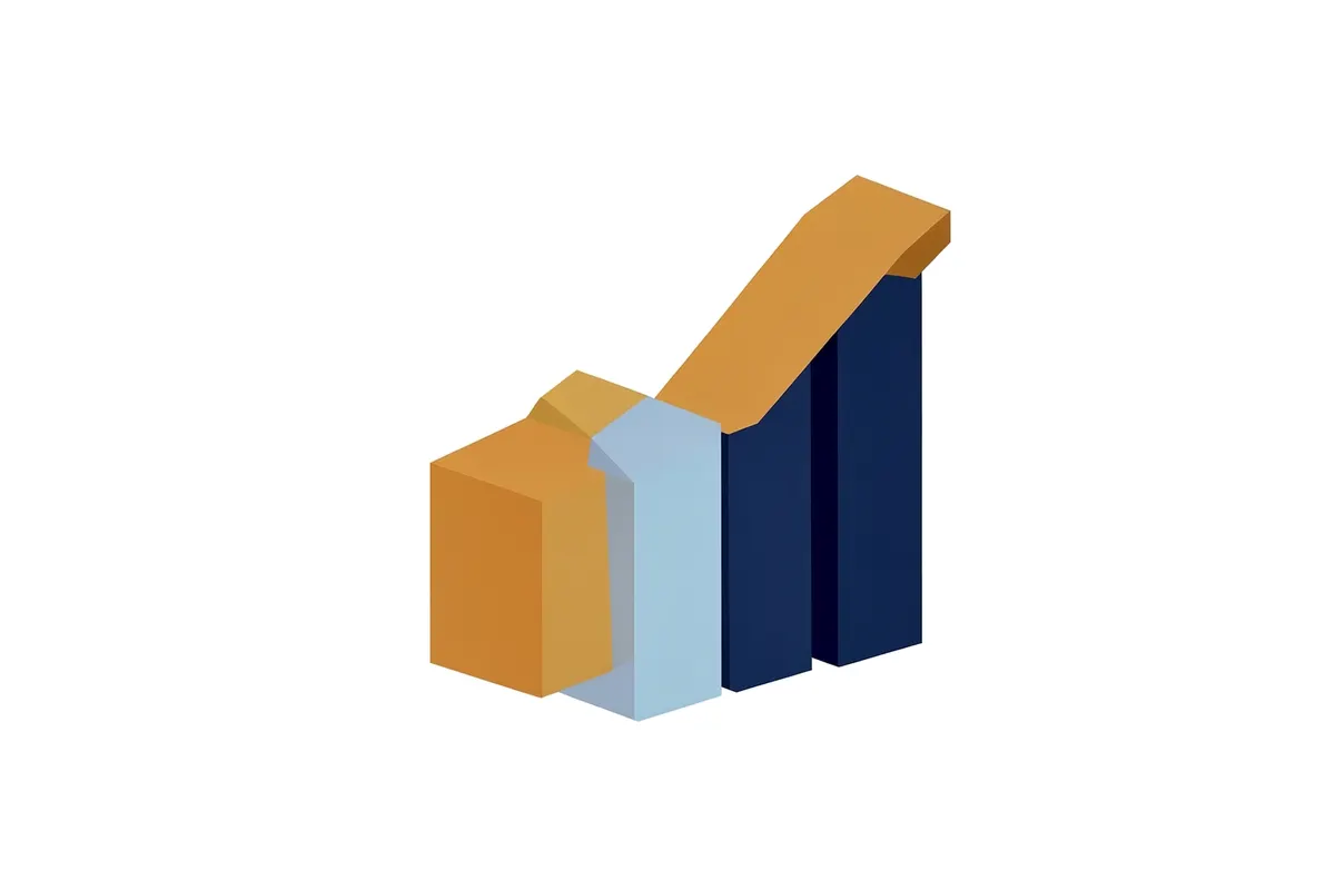 Gráfico de barras mostrando declínio, representando a perda de um direito legal ao longo do tempo.